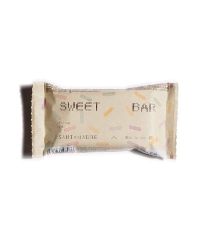 Barrita de Energética Sin Gluten · Sweet Bar - Tarta de Cumpleaños