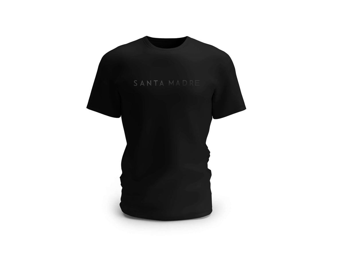 Santamadre BLACK&BLACK T-SHIRT | 100% Organic Cotton