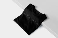 Santamadre BLACK&BLACK T-SHIRT | 100% Organic Cotton