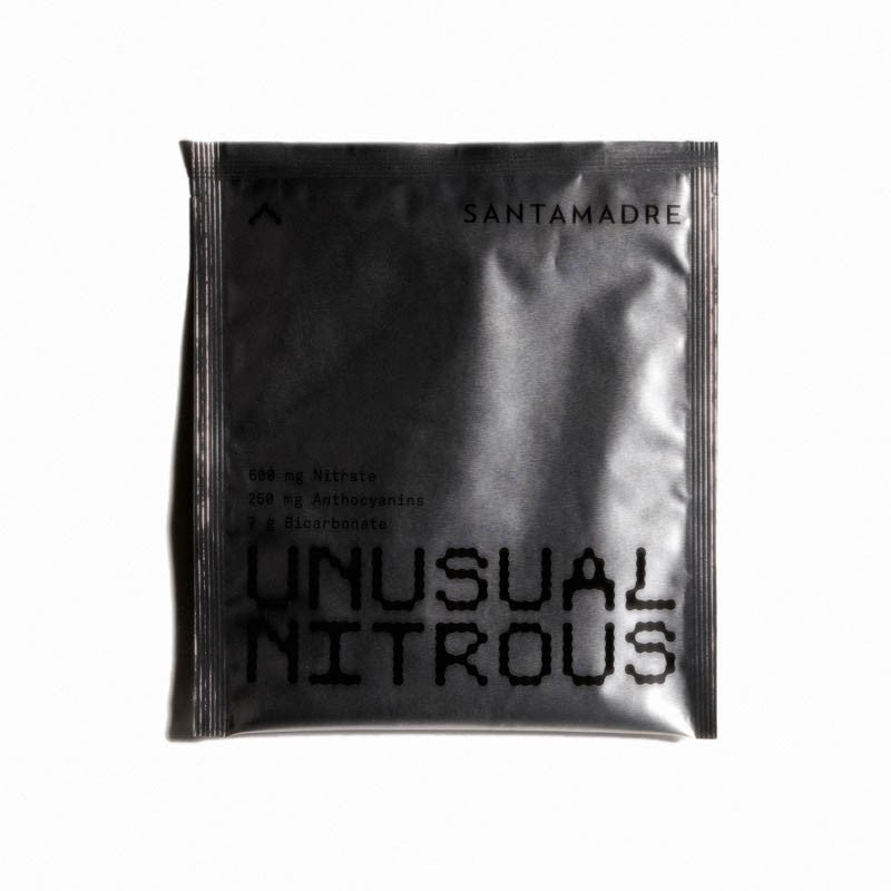 Rendimiento · UNUSUAL NITROUS (1800mg Nitrate - 21g Bicarbonate - 750mg anthocyanin)) - 6x21g